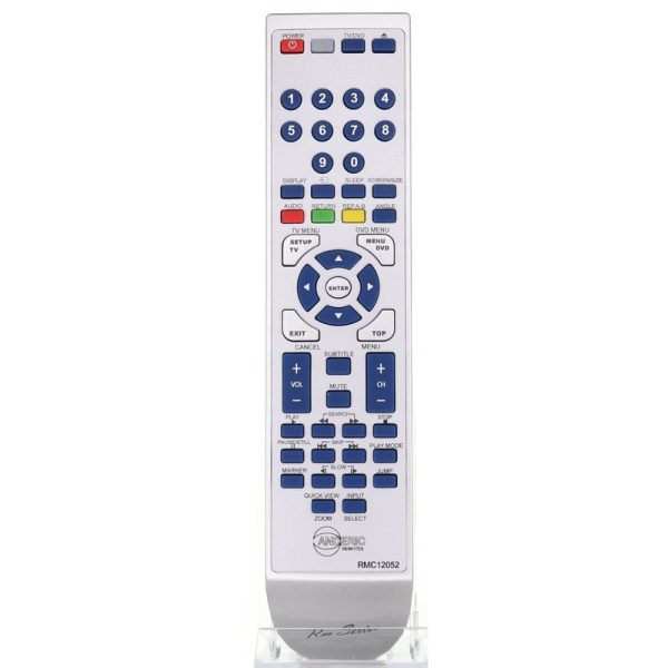 076R0LJ030 for Sansui TV/DVD Remote Control – RMC12052