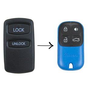 2 Button 433MHz Key Fob to suit Mitsubishi Pajero