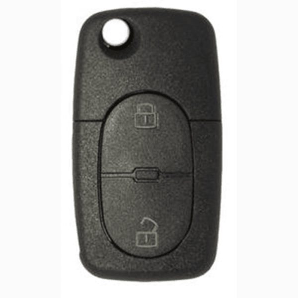2 Button HU66 Flip Key Housing to suit Volkswagen