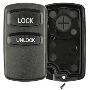 2 Button Mitsubishi Remote Replacement Case by Car & Truck Remotes
