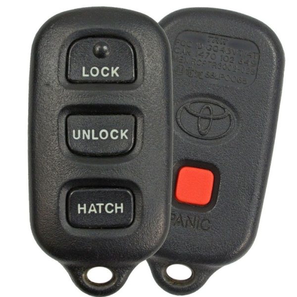 2003 Toyota Matrix Remote Key Fob – Refurbished