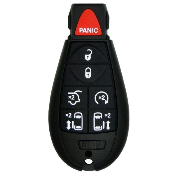2008 Dodge Grand Caravan Remote Key Fob w/ Engine Start, Liftgate, 2 Power Doors – Refurbished