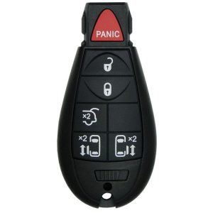 2008 Dodge Grand Caravan Remote Key Fob w/  Liftgate, 2 Sliding Doors – Refurbished