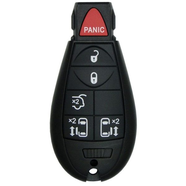 2008 Dodge Grand Caravan Remote Key Fob w/  Liftgate, 2 Sliding Doors – Refurbished