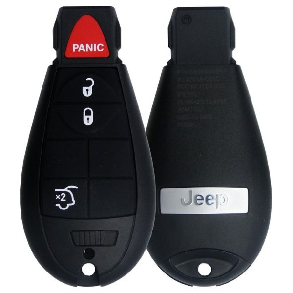 2008 Jeep Commander Remote Key Fob w/ Glass Hatch – Refurbished