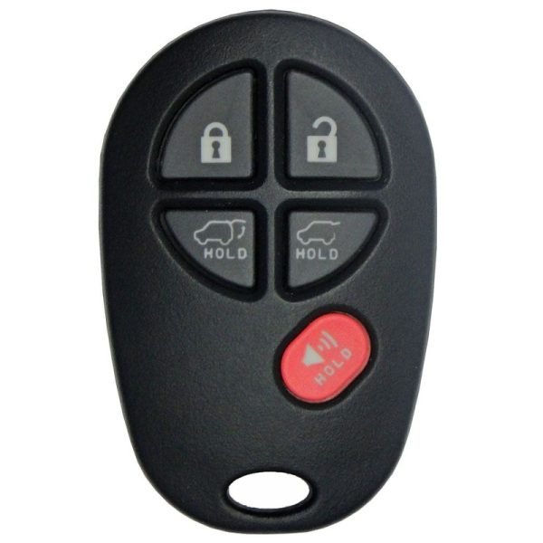 2008 Toyota Highlander Remote Key Fob w/  Glass Hatch and Power Door