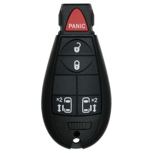 2010 Dodge Grand Caravan Remote Key Fob w/  2 Power Doors – Refurbished