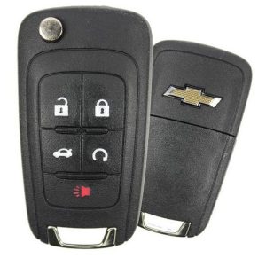 2012 Chevrolet Sonic Remote Key Fob w/  Engine Start & Trunk – Refurbished