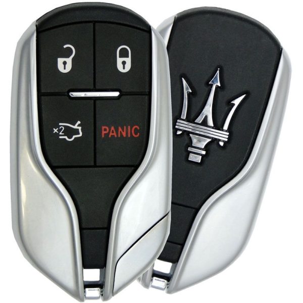 2013 Maserati Quattroporte Smart Remote Key Fob w/ Panic button – Refurbished