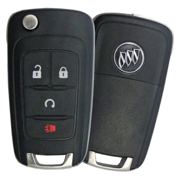 2014 Buick Encore Remote Key Fob w/  Remote Start – Refurbished