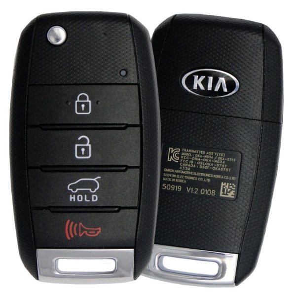 2014 Kia Soul Remote Key Fob – Refurbished