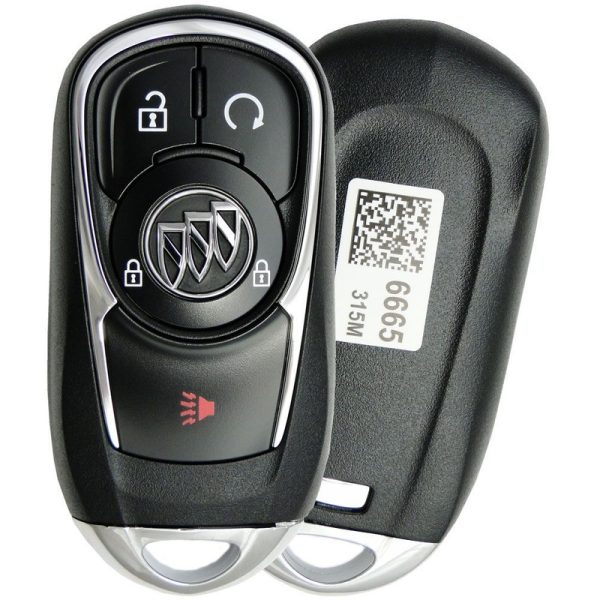 2020 Buick Encore Smart Remote Key Fob w/  Engine Start – Refurbished