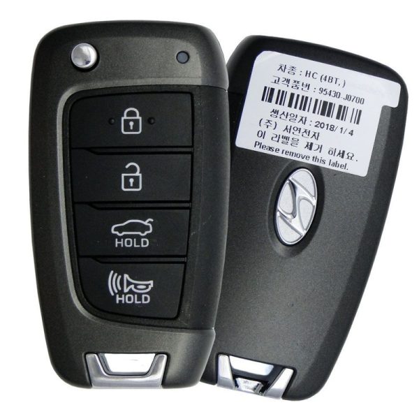2020 Hyundai Accent Remote Key Fob- Refurbished