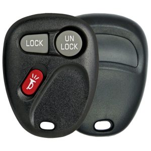 3 button Chevrolet, GMC, Cadillac SUV and truck replacement case/shell by Car & Truck Remotes