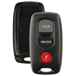 3 button Mazda keyless remote replacement case, shell with buttons by Car & Truck Remotes