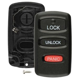 3 Button Mitsubishi Remote Replacement Case by Car & Truck Remotes