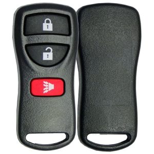 3 button Nissan Replacement Shell PN: 28268-ZT03A by Car & Truck Remotes