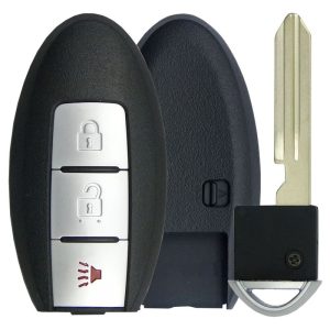 3 button Nissan Smart Remote Replacement Case CWTWBU729  by Car & Truck Remotes