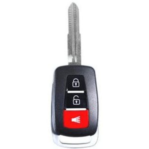 3 Button PO1 Bladed Key Housing to suit Proton
