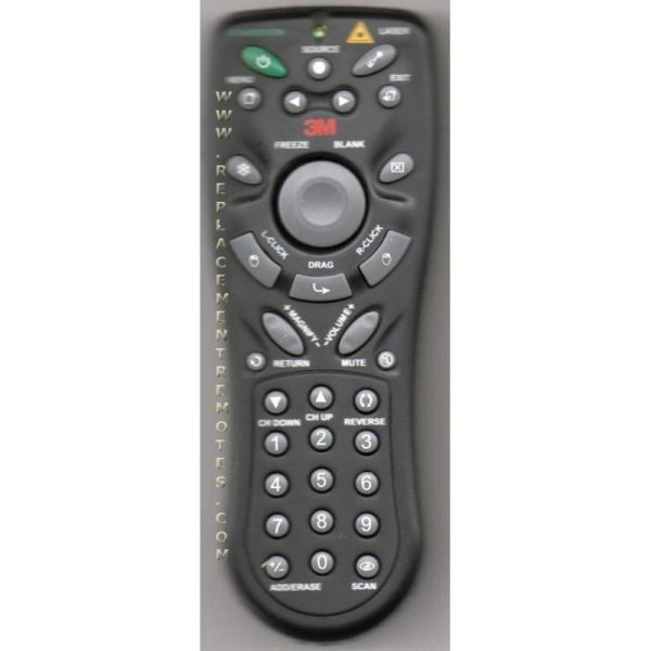 3M MP7730 Projector Remote Control