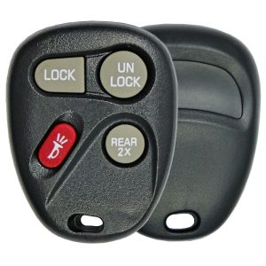 4 Button Buick, Cadillac, Chevy, Pontiac, Saturn Remote Keyfob Replacement case by Car & Truck Remotes