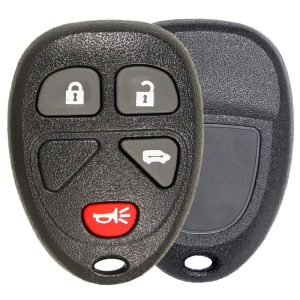 4 Button Buick, Chevy, Pontiac, Saturn Minivan Remote Replacement Case – power door by Car & Truck Remotes