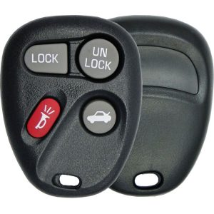 4 button Buick, Pontiac, Oldsmobile Remote replacement case/shell by Car & Truck Remotes