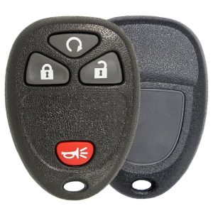 4 Button Cadillac, Chevy, Pontiac, Saturn Remote Replacement case 15913421 by Car & Truck Remotes