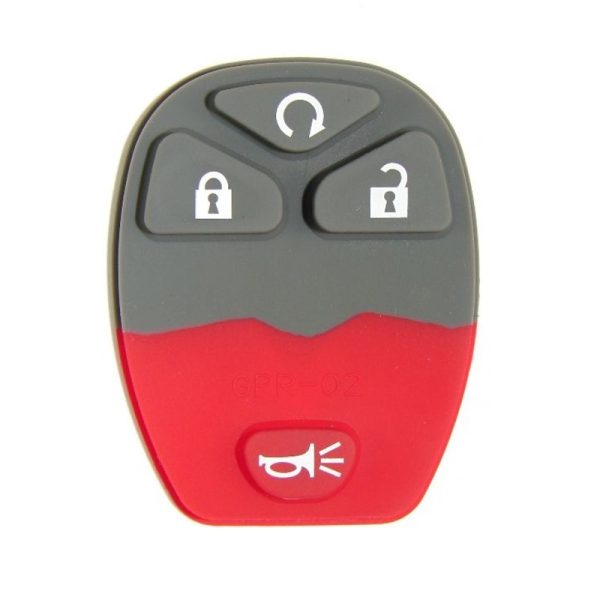 4 button Chevrolet, GMC, Cadillac SUV and truck replacement pad, buttons – Aftermarket