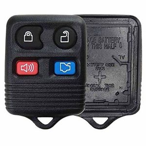 4 button Ford Mazda Lincoln Mercury replacement case/shell with rubber pad by Car & Truck Remotes