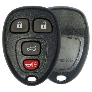 4 Button GM Remote Replacement Case w/ Hatch by Car & Truck Remotes