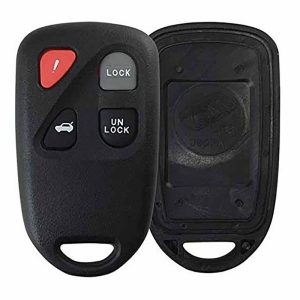 4 button Mazda keyless remote replacement case, shell with buttons by Car & Truck Remotes