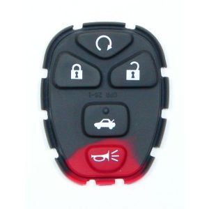 5 Button Buick, Cadillac, Chevy, Pontiac, Saturn Remote Replacement Rubber Pad by Car & Truck Remotes