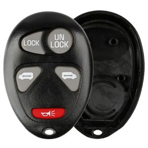 5 Button Chevrolet, Pontiac, Oldsmobile Minivan Remote Replacement case L2C0007T  by Car & Truck Remotes
