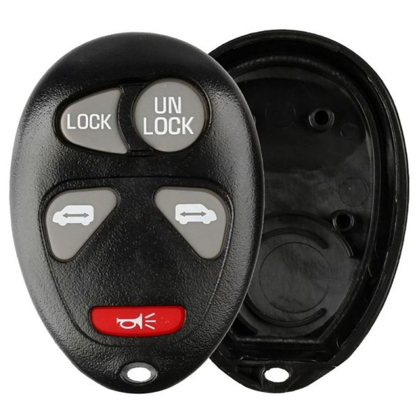 5 Button Chevrolet, Pontiac, Oldsmobile Minivan Remote Replacement case L2C0007T  by Car & Truck Remotes