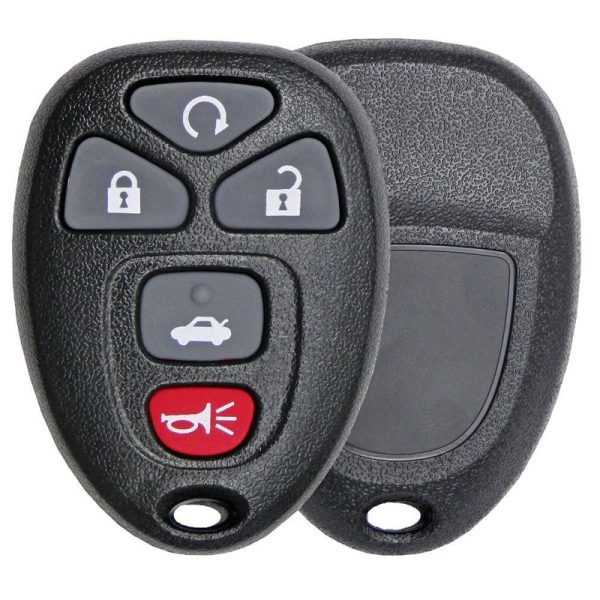 5 Button GM Remote Replacement Case PN: 15912860 by Car & Truck Remotes