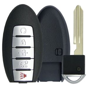 5 button Nissan / Infiniti smart remote replacement case/shell  by Car & Truck Remotes