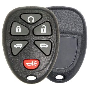 6 Button Buick, Chevy, Pontiac, Saturn Van Remote Replacement Case by Car & Truck Remotes