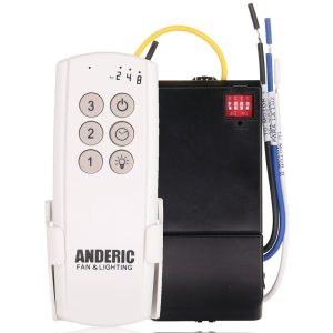 63T-AC83T-KIT Universal 3-Speed with Timer for LED Ceiling Fan Remote Control Kit