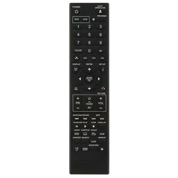 6711R1P104D 6711R1P104F Remote Control Replacement for LG DVD VCR Combo Player