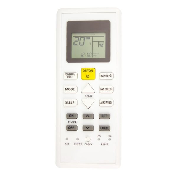 A75C00410 Remote Control Replacement for Panasonic Air Conditioner A75C12810