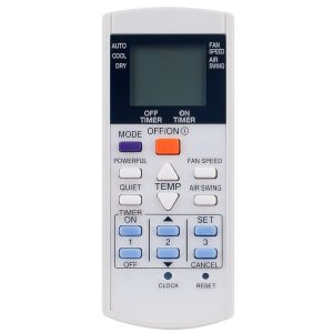 A75C2606 A75C2628 A75C2658 Remote Replacement for Panasonic Air Conditioner