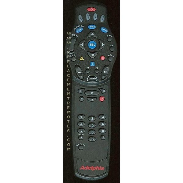 Adelphia ENTEXPL3005 Cable Remote Control