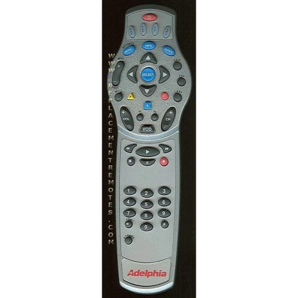 Adelphia ENTEXPL3007 Cable Remote Control