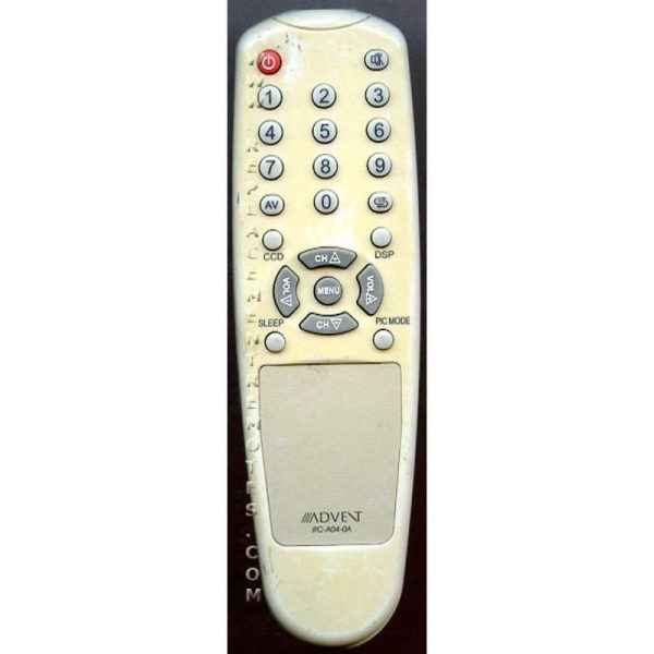 Advent RCA040A TV Remote Control
