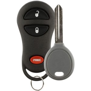 Aftermarket Set – Remote for Dodge Jeep 56045497 + Y160 Key