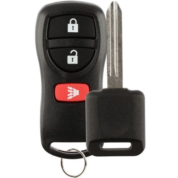 Aftermarket Set – Remote for Nissan Infiniti 3 Buttons + NI04 Key