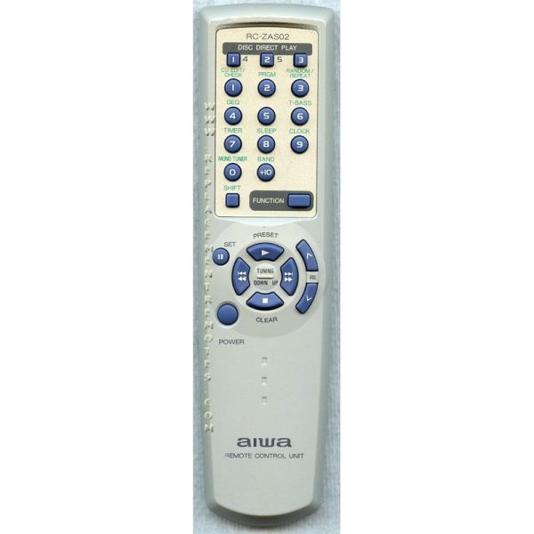 Aiwa RCZAS02 Audio Remote Control