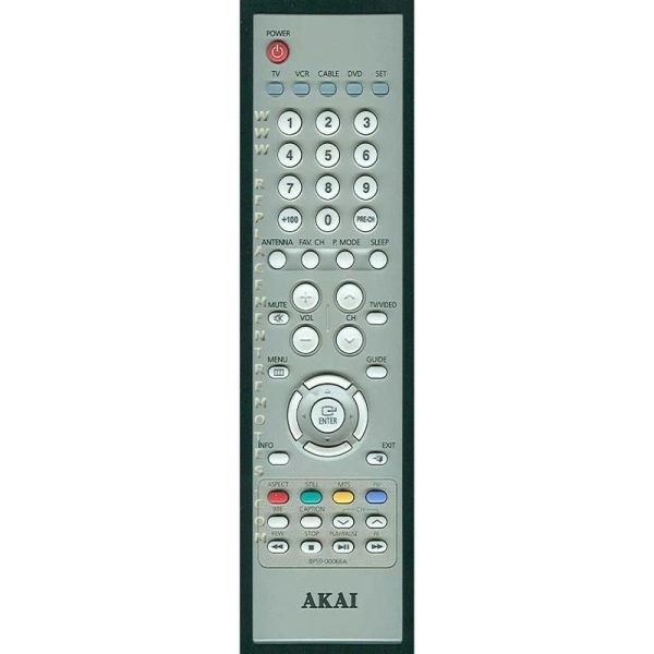 Akai BP5900066A TV Remote Control