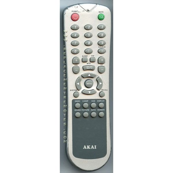 Akai E7501050001 TV Remote Control